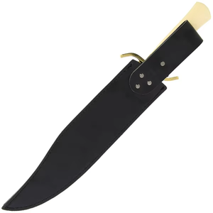 Handmade D2 Steel Blade Bowie <b>Knife</b> with Genuine Leather Sheath High Quality Customizable Camel <b>Bone</b> <b>Handle</b> OEM Support - Product Image 6