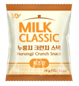 Craquelins de riz sans gluten saveur fromage au lait, Nurungji classique, collation croustillante pour tous les âges 522g - Product Image 3