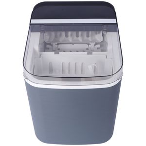Macchina per il ghiaccio portatile da banco, autopulente, 9 cubetti in 6 minuti, 12 kg al giorno, con cestello e paletta - Product Image 3