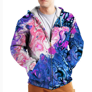 Sweat-shirts à capuche personnalisés OEM pour hommes, 100% coton molletonné, impression puff, décontractés, chauds pour l'hiver, à séchage rapide, respirants, 350g - Product Image 6