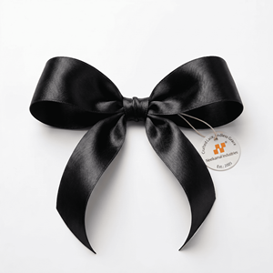 Supplier 6mm Black Double Face Satin Ribbon for Luxury Boxes <b>Bookmarks</b> Boutiques Sewing Hair Bows Event Decor Rolls - Product Image 3
