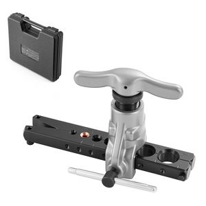 Kit de Herramientas de Abocardado Excéntrico de 45 Grados para HVAC, para Tubos de Cobre y Aluminio de 3/16'' a 3/4'', Herramienta de Abocardado para Tuberías de Cobre - Product Image 1