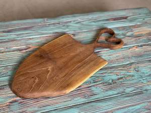 Planche à découper en bois avec poignée, forme rectangulaire, épaisseur 1,3 cm, compatible lave-vaisselle, non toxique - Product Image 4