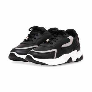 Negro Mujer Casual Sneaker AT7327 Fitness Zapatos para caminar - Product Image 3