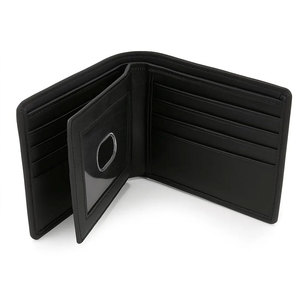 Cartera de cuero genuino para hombre, de piel de vaca con pelo, hecha a mano, diseño delgado, billetera plegable de alta calidad - Product Image 2