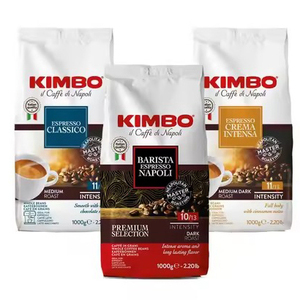 Offre Spéciale : Café Moulu Italien Authentique Kimbo Classico, Torréfaction Moyenne, Mélange Italien, Corps Lisse et Saveur Raffinée, 1000g - Product Image 1
