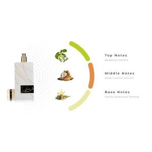 Parfum FURSAN WHITE 100ml par KHADLAJ Original Dubaï Eau de Parfum Arabe Longue Durée pour Femmes - Product Image 3