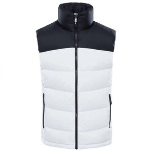 Mustard Yellow Magenta Purple <b>White</b> Black Custom Thin Warm Quilted Winter Bodywarmer OEM Sleeveless Puffer Outerwear - Product Image 2