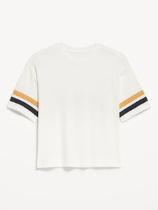 Camiseta de Verano para Mujer, de Manga Corta, con Logotipo Serigrafiado, Estilo Urbano, 100% Algodón Ecológico, Bordado Rápido - Product Image 4