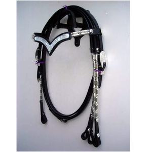 Cuerda de sujeción para caballo EQUIHAWK MVE-1128, la más vendida, de diseño personalizado, de cuero occidental, con accesorios para barril, del fabricante. - Product Image 1
