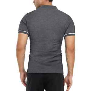 Polo de golf pour homme de qualité supérieure, tissu respirant anti-humidité, manches courtes, vêtements de sport décontractés, fabricant de vêtements de mode - Product Image 2