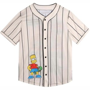 Maillot de baseball respirant sublimé en gros, impression intégrale, tenue d'équipe pour les organisations professionnelles de softball - Product Image 2
