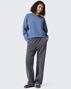 Sudadera estilo urbano para mujer, sudadera moderna para mujer, sudadera sencilla para mujer, sudadera elegante de invierno para mujer - Product Image 5