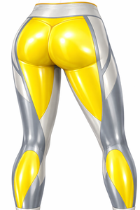 Leggings de yoga et de sport en Nylon Spandex pour le fitness, avec effet ventre plat et rehaussement des fesses - Product Image 5