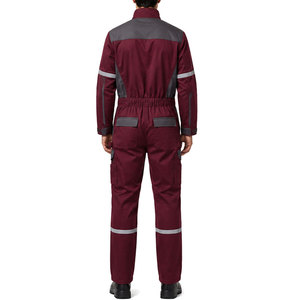 Combinaison de travail personnalisée avec poches utilitaires, manches longues, uniforme de travail pour les métiers de l'usine, de l'automobile et de la maintenance - Product Image 3