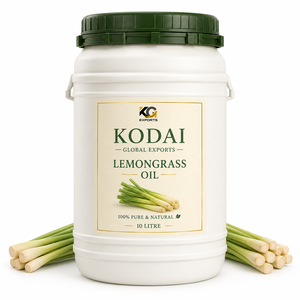 Aceite Esencial de Limoncillo de Tamil Nadu 100% Puro y Natural de Primera Calidad, Destilado al Vapor, para Aromaterapia y Cuidado Facial, Kodai Global Export - Product Image 1