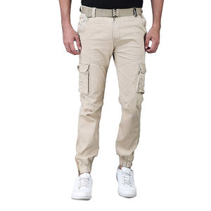 Pantalons décontractés légers pour hommes adultes, respirants, confortables, pour un usage quotidien, coupe slim, jambe droite, pour les acheteurs en gros - Product Image 6