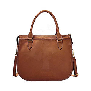 Custom Vintage Real Leather Women Tote Bag Genuine Full Grain Leather Ladies Fashion <b>Handbag</b> Top Quality - Product Image 4