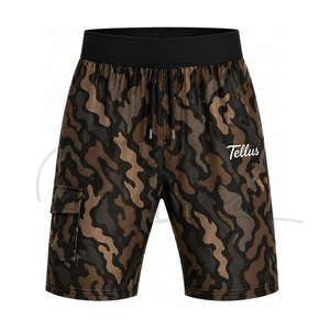 Pantalones Cortos de Natación Halal para Hombre, con Logotipo Personalizado, Ropa Deportiva Sunnah, Traje de Baño Islámico - Product Image 1