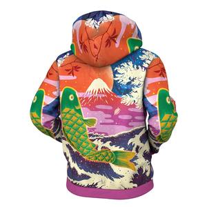 เสื้อฮู้ดซิปซับลิเมชั่นแฟชั่นฤดูหนาวสำหรับผู้ชาย สีตามสั่ง OEM รุ่นล่าสุด คุณภาพดีที่สุด ใส่สบาย ระบายอากาศได้ดี เหมาะสำหรับกิจกรรมกลางแจ้ง - Product Image 3