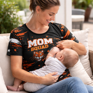 T-shirts d'allaitement haut de gamme en gros pour mamans - Options OEM directement du fournisseur d'usine - Product Image 6