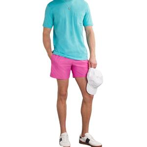 Shorts de bain pour hommes en polyester léger à séchage rapide, style urbain, couleur unie, mode estivale, vêtements de sport décontractés, best-seller - Product Image 4