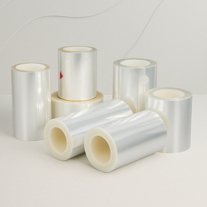 Film Estirable de Polietileno de Grado Alimenticio, Transparente, Superficie Lisa, Rollo Protector para Uso en Empaquetado - Product Image 2