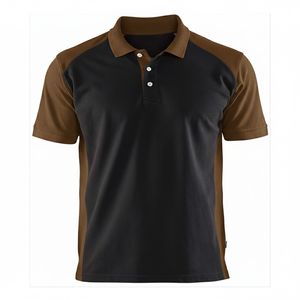 Men's 200gsm Polyester Breathable Casual Wear with Polo Shirts Custom Logo Printing Factory Price <b>Blank</b> Polo Shirts - Product Image 1