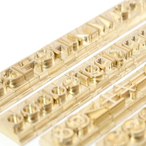 184Pcs Tùy Chỉnh Phông Chữ Brass Bảng Chữ Cái Thư Thiết Lập Với Số Biểu Tượng 6Mm 8Mm 10Mm T Khe Cắm Thư Tem Cho Hot Lá Dập Máy - Product Image 3