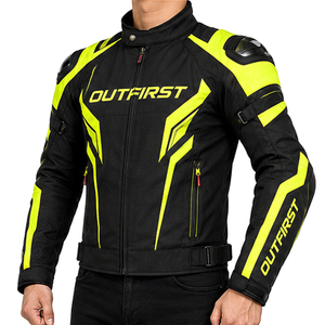 Veste de moto en cuir sur mesure pour l'hiver, coupe-vent, anti-UV, équipement de protection pour la course - Product Image 5