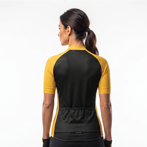 Maillot de cyclisme pour femmes, design personnalisé, maillot de cyclisme pour femmes avec fermeture éclair intégrale, maillot de vélo de route pour femmes, maillot de VTT pour femmes, respirant - Product Image 2