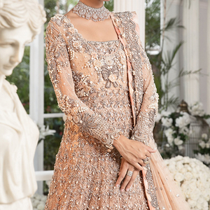 Vestido de Novia Pakistaní Lehenga Choli de Terciopelo Bordado para Fiesta, Venta al por Mayor, Lujo, Superventas, Nueva Llegada 2026, Moda - Product Image 2