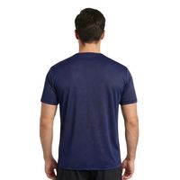 Kaos Pria Berkualitas Tinggi Bahan Katun Campuran Nyaman Lengan Pendek Kasual Polos untuk Sablon Custom Bisnis