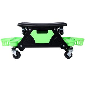 Sedile Mobile con Ruote per Meccanici, con Vassoio Portautensili Rimovibile, Ideale per Officine e Riparazioni Auto - Product Image 5