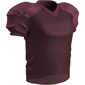 Maillots de football américain personnalisables en gros avec nom d'équipe, respirants, à manches courtes, anti-humidité, uniformes sublimés de qualité supérieure - Product Image 2