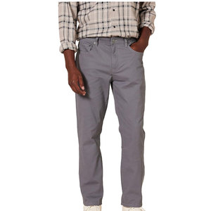 Active Motion Stretch Men's Straight Casual <b>Jeans</b> Pants with Mid <b>Waist</b> 100% Cotton Maximum Comfort High <b>Elasticity</b> for Daily Use - Product Image 1