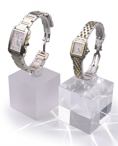 Premium Acrylic Transparent Freestanding Classic for Customized Watch Display Stand Easy Assembly <b>Corner</b> Shelf Watches - Product Image 3