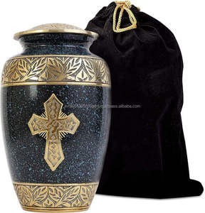 Venta al por mayor de urnas de cremación para cenizas humanas Urnas de cremación de metal de alta calidad para mascotas y adultos Cenizas y urna de cremación para el proveedor - Product Image 4