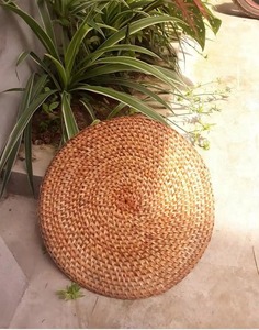 Durable Rattan Charger Plate <b>Large</b> Round Woven <b>Placemat</b> for Hotel Banquet Wedding Event Table Setup - Product Image 6
