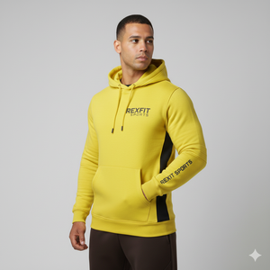 Sweat-shirt à capuche pour homme, très vendu, en coton lourd 100 %, avec logo personnalisé en relief et broderie 3D, coupe ample - Product Image 1