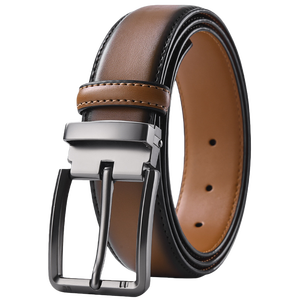 New Fashion Men's Genuine Leather Belts Designer Belt for Man Pin Buckle with Leather Strap Business <b>Dress</b> Male Belts - Product Image 3