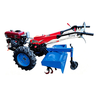 Motoculteur 8-30 CV avec rotoculteur pour rizières et champs de blé