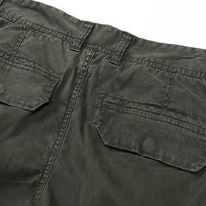 Ensemble veste et pantalon cargo personnalisés unisexe 100% coton combinaisons de jogging coupe-vent avec pantalon de survêtement coupe-vent - Product Image 2