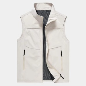 Chaleco Informal Unisex para Primavera/Verano, con Cierre de Cremallera, Transpirable, Ligero, con Cuello, para Deportes al Aire Libre - Product Image 5