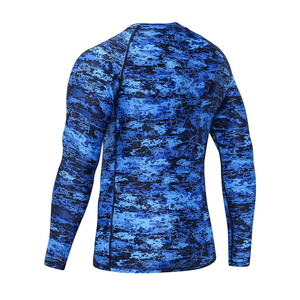 Rashguard personnalisé pour hommes à manches longues, séchage rapide, vêtements de sport d'entraînement, fabricant, commandes en gros - Product Image 2