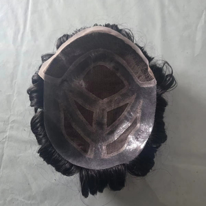 MGM Taz Hair Bangladesh Premium Quality Mono Human Hair Toupee <b>Wig</b> with Natural Body and <b>Deep</b> <b>Waves</b> Styles - Product Image 1