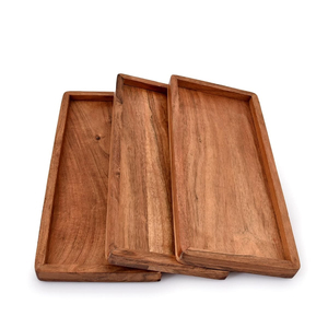 Stylish Round <b>plate</b> Oval Wooden Serving <b>Plate</b> Handmade Minimalist Design Solid Color Dishes & <b>Plates</b> Mango serving <b>plate</b> - Product Image 5