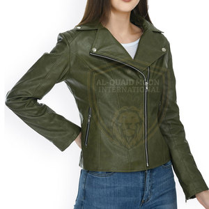 Chaqueta de Cuero para Mujer, Ropa de Invierno, Chaqueta de Cuero de Color Sólido, Venta Caliente - Product Image 2