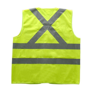 Chaleco de Seguridad Reflectante de Alta Visibilidad con Logotipo Personalizado en la Parte Delantera, Impermeable, con Tela de Malla y Patrón de Letras, Venta al Por Mayor - Product Image 6
