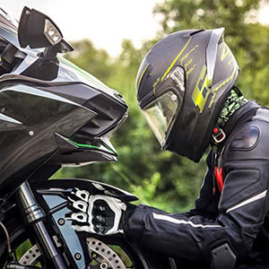 Guantes de Protección para Motociclistas, Fabricados en Pakistán, para Deportes al Aire Libre, de Cuero, Antideslizantes, Dedos Completos - Product Image 6